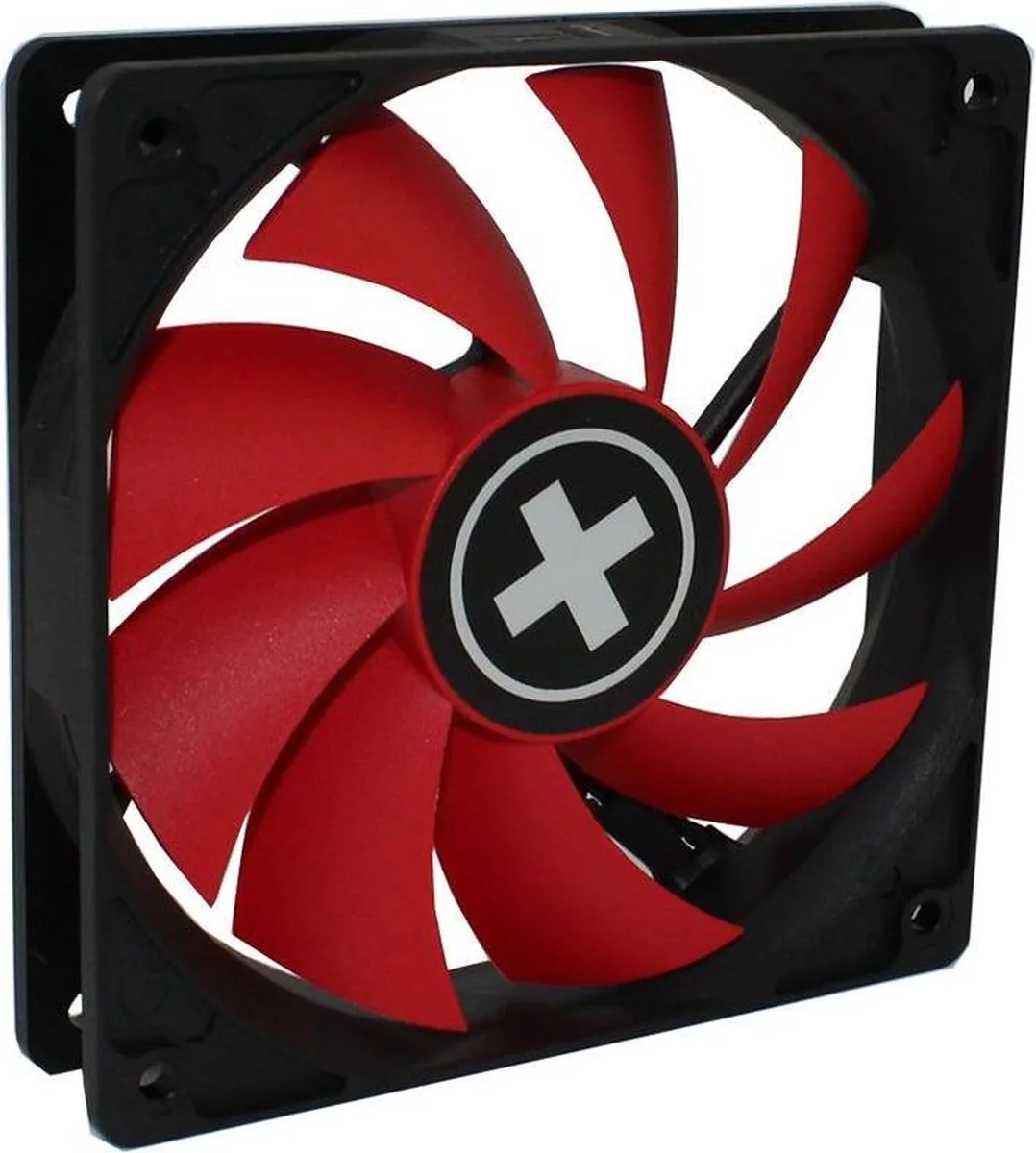 Performance C ventilator (case fan) voor in de PC met hydrolager - 120 x 120 x 25 mm by Xilence, Red, Black – cover