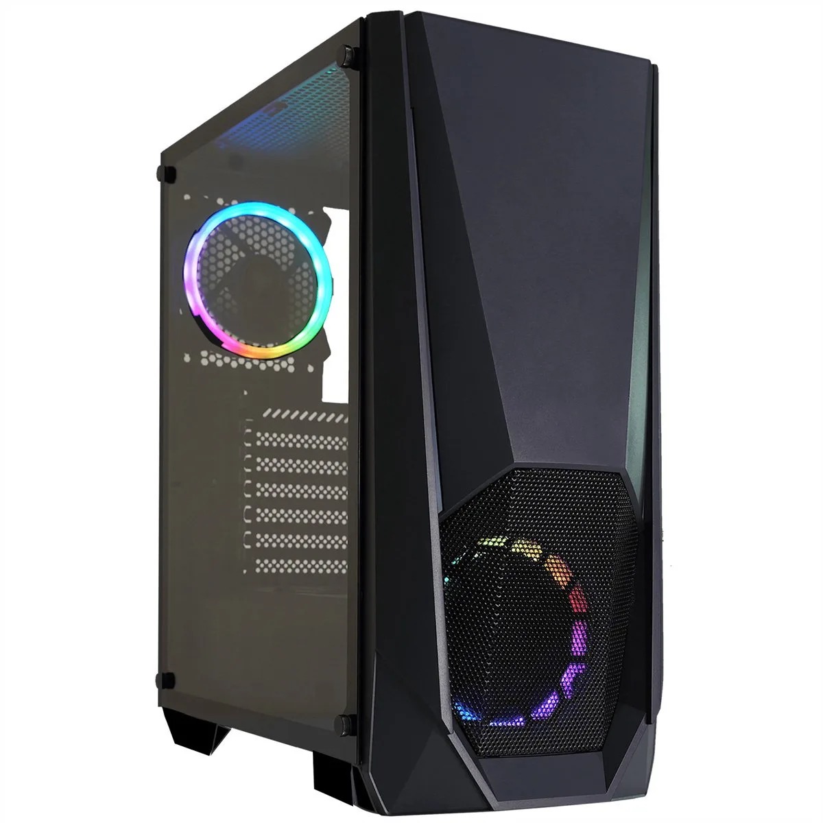X505.ARGB computerbehuizing Midi Tower by Xilence, Black – cover