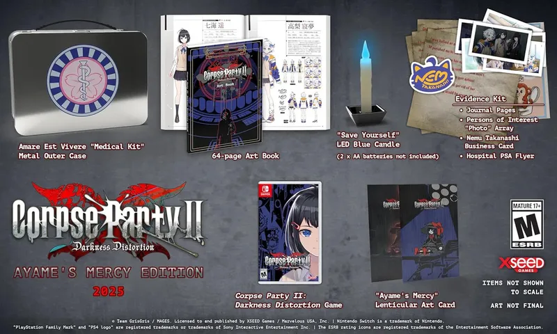 Corpse Party II: Darkness Distortion Ayame's Mercy Edition by Xseed Games, Nintendo Switch – cover