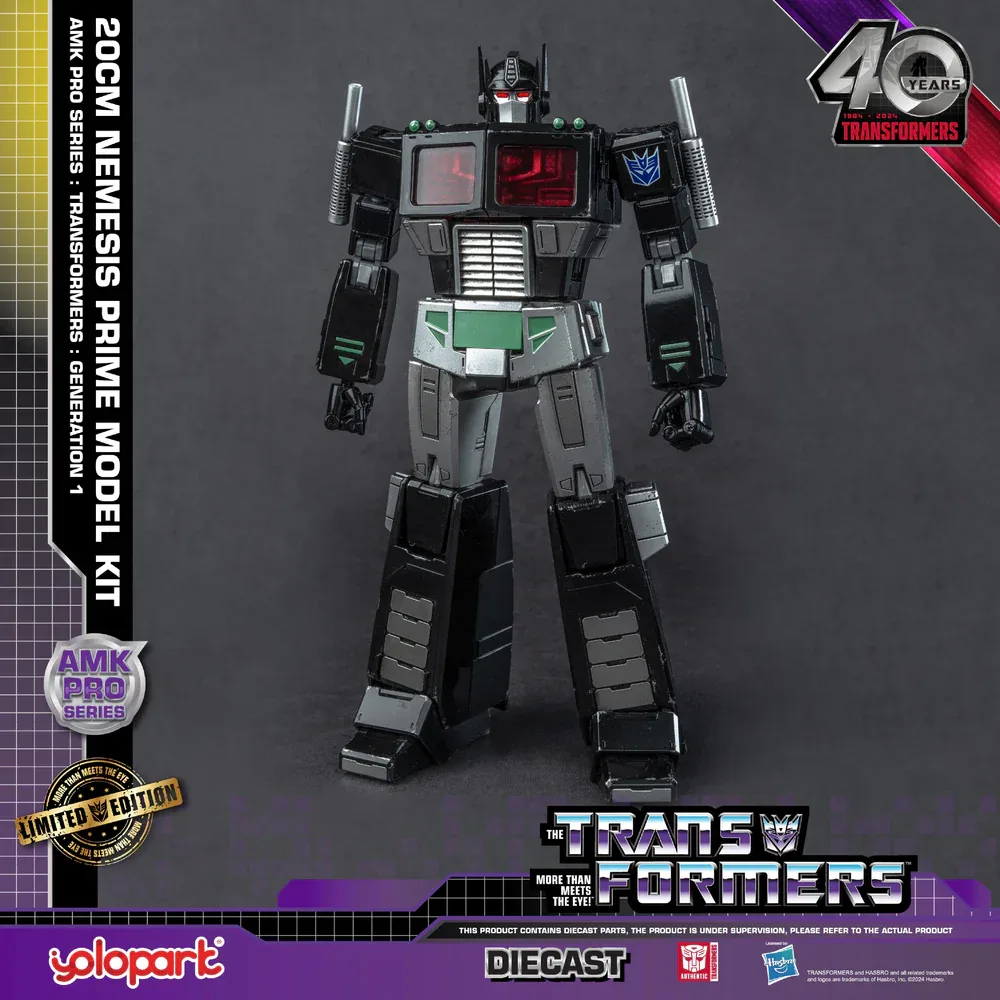 Transformer AMK Pro Model Kit Nemesis Prime van Yolopark – cover