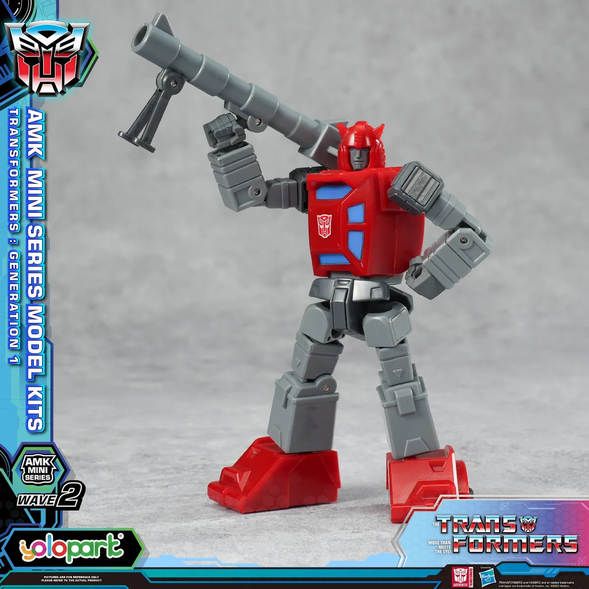 Transformers AMK Mini Series Cliffjumper van Yolopark – cover