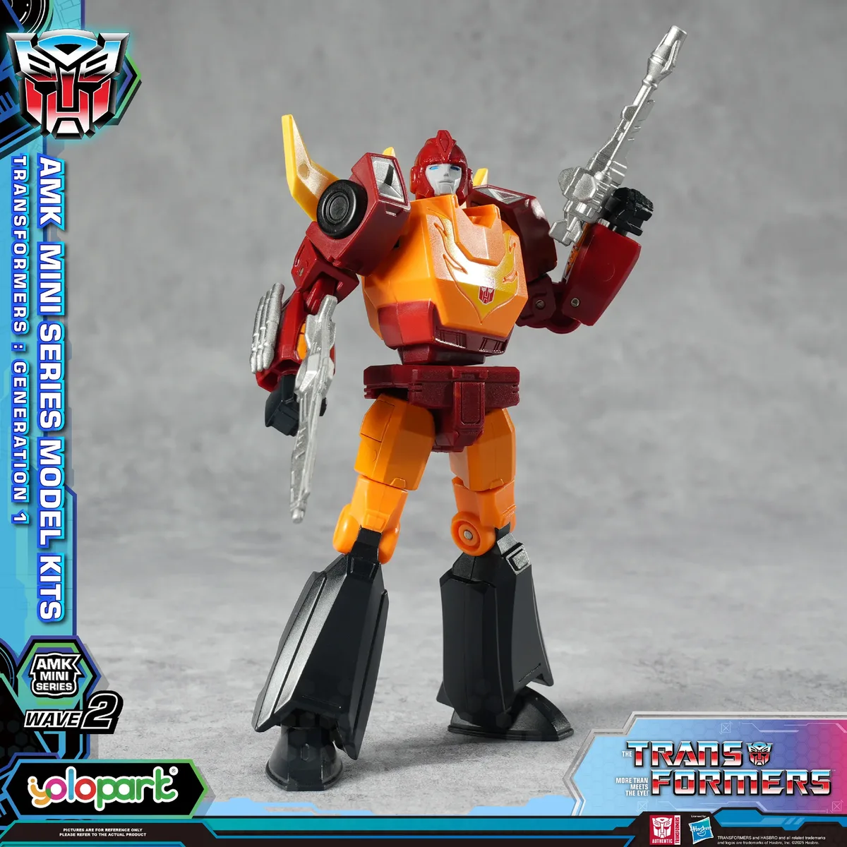 Transformers AMK Mini Series Rodimus Prime van Yolopark – cover