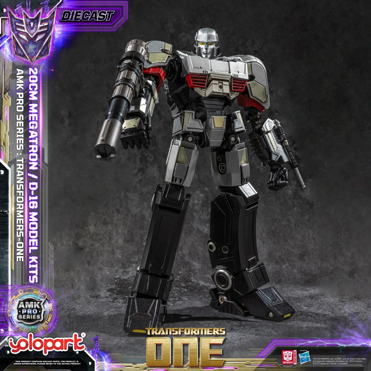 Transformers AMK Pro D-16 / Megatron Final Form van Yolopark – cover