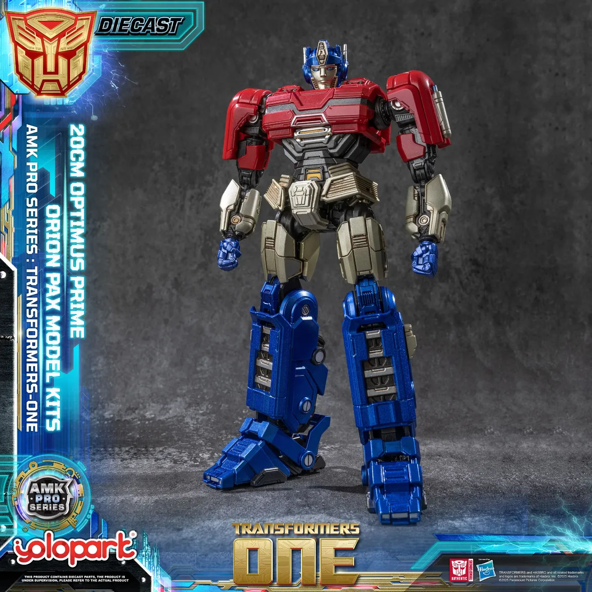 Transformers AMK Pro Orion Pax / Optimus Prime Final Form van Yolopark – cover