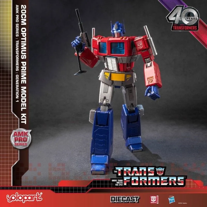 Transformers AMK Pro Plastic Model Kit Optimus Prime van Yolopark – cover