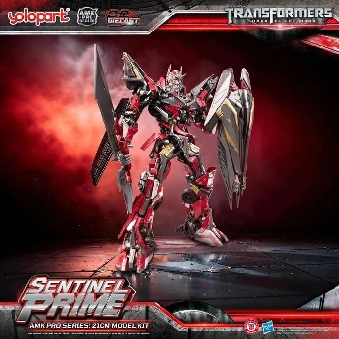 Transformers AMK PRO Sentinel Prime van Yolopark – cover