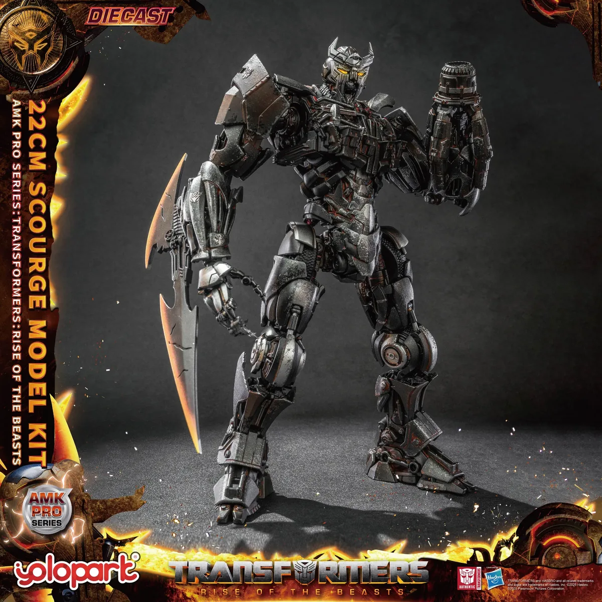 Transformers AMK PRO Series Scourge van Yolopark – cover