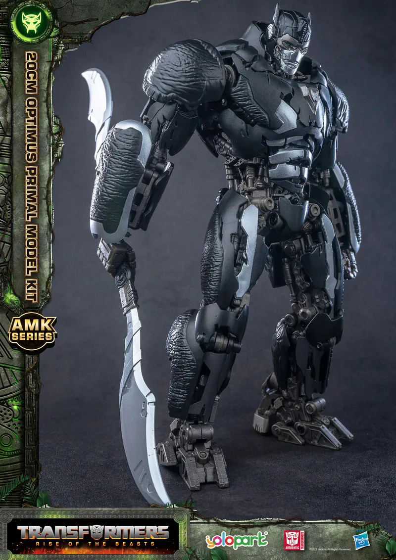 Transformers: Rise of the Beasts AMK Plastic Model Kit - Optimus Primal de Yolopark – jaquette