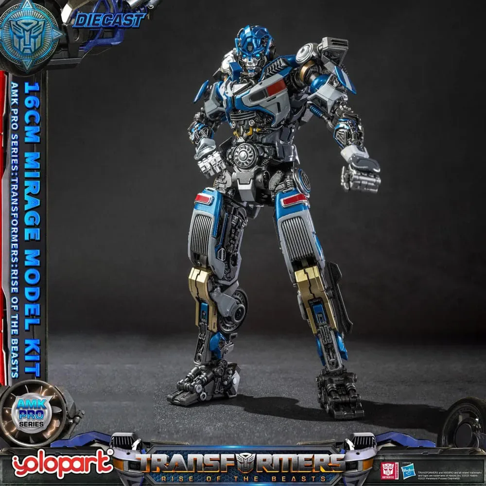 Transformers Rise Of The Beasts Mirage Overzeese Versie Amk Pro Series Plastic Modelbouwkit 16 Cm van Yolopark – cover