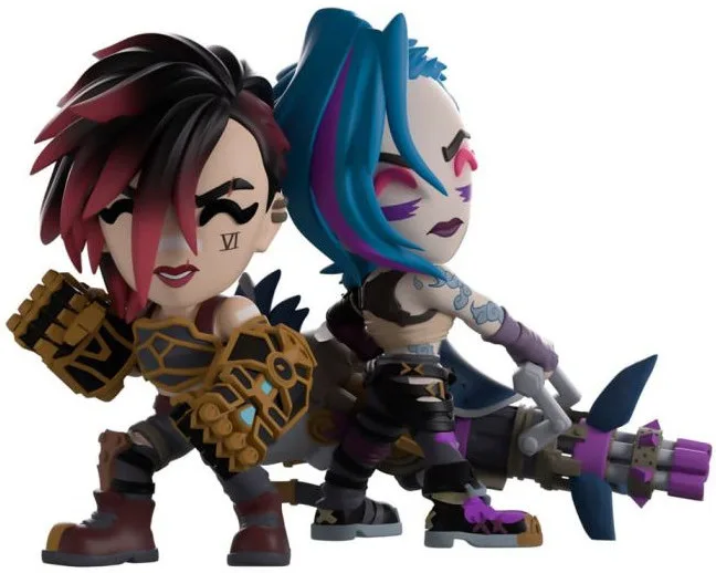 Arcane Youtooz Vinyl Figure 2-Pack - Vi & Jinx van Youtooz – cover