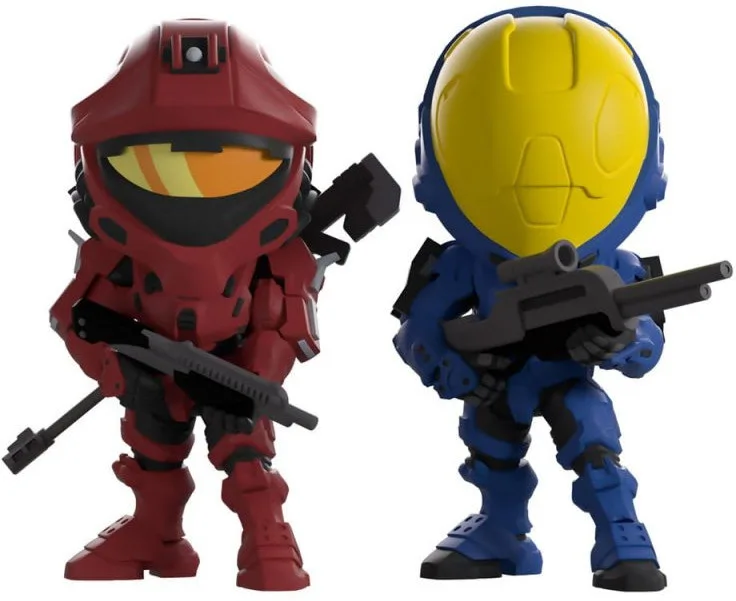 Halo Youtooz Vinyl Figure 2-Pack - Red vs Blue de Youtooz – jaquette