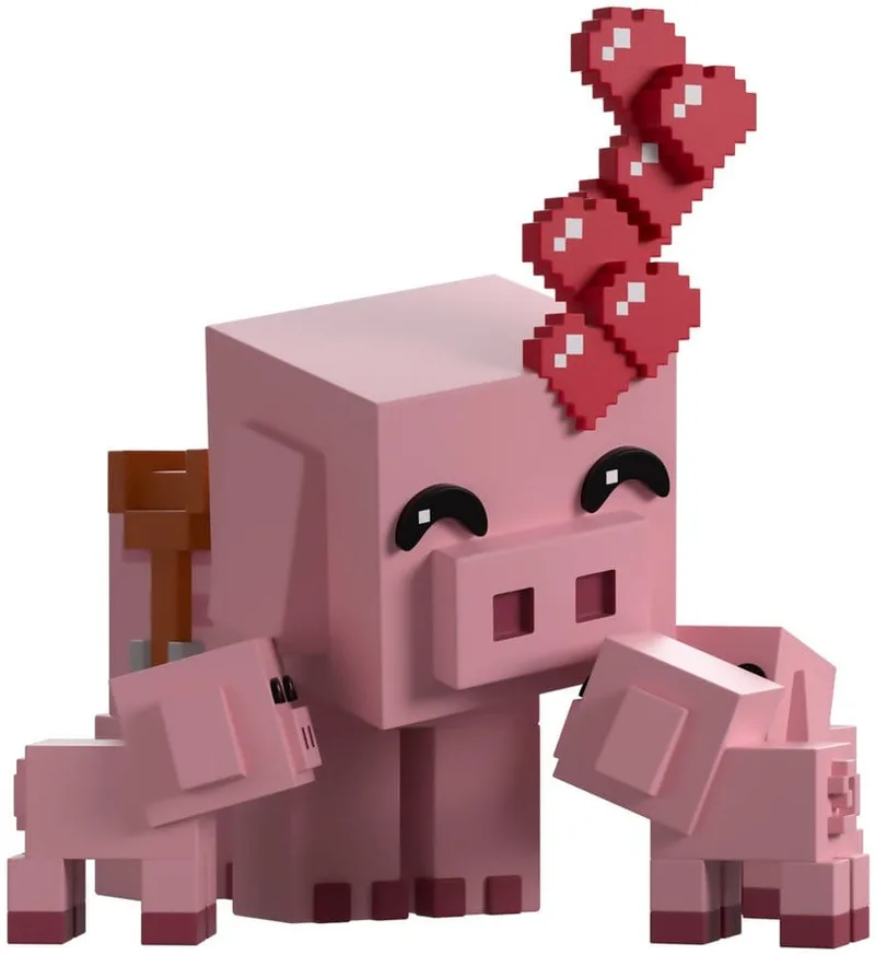 Minecraft Youtooz Vinyl Figure - Pig Family by Youtooz – cover