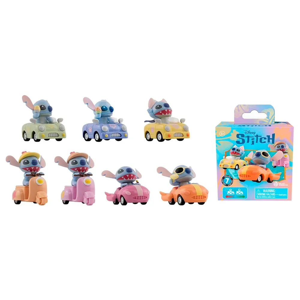 Stitch Verzamelbare Figuur Zoon Hero 7 Modellen Willekeurige Verzending Geassorteerd van Yume Toys – cover