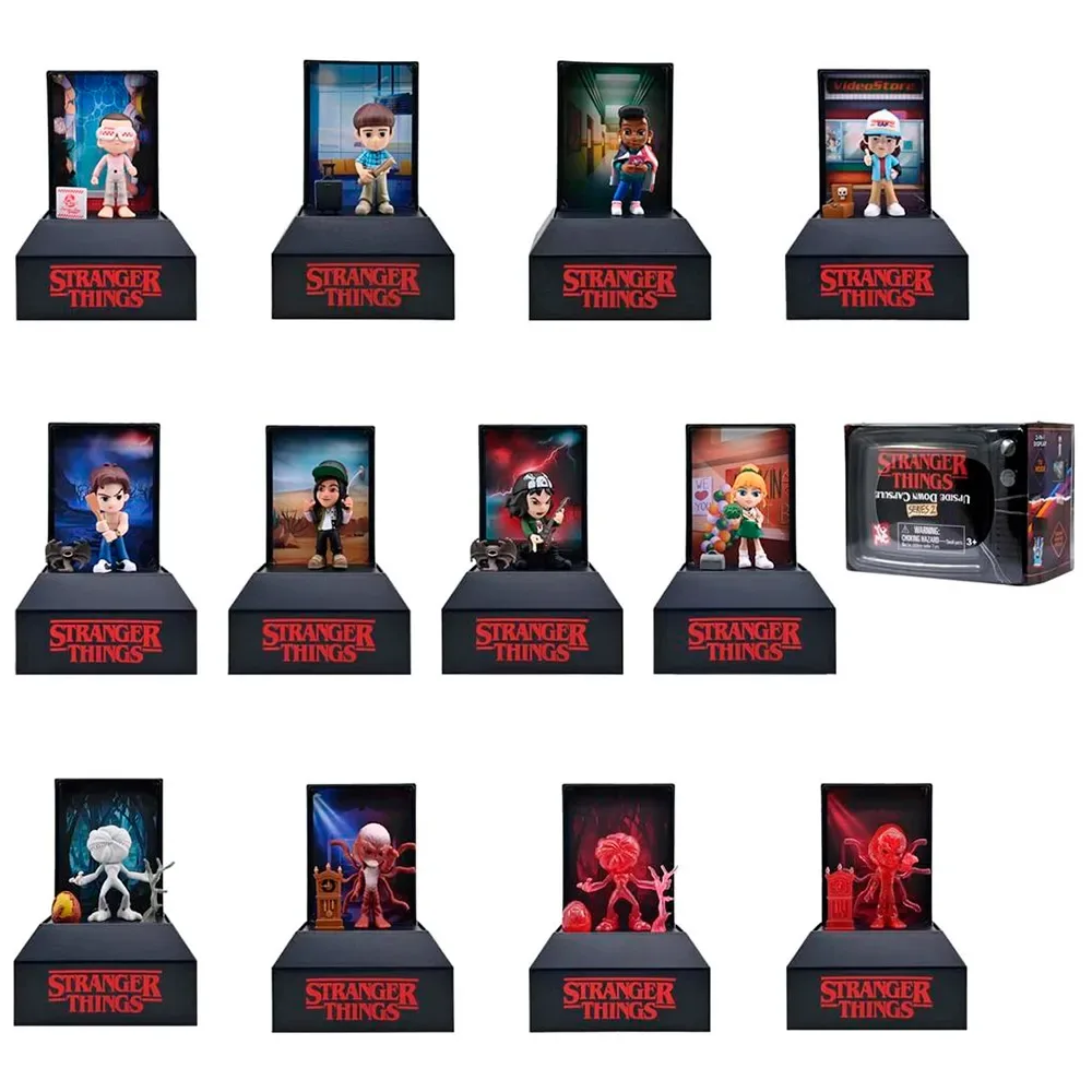 Univers Figurine 10 Modèles Expédition Aléatoire Stranger Things Assorti de Yume Toys – jaquette