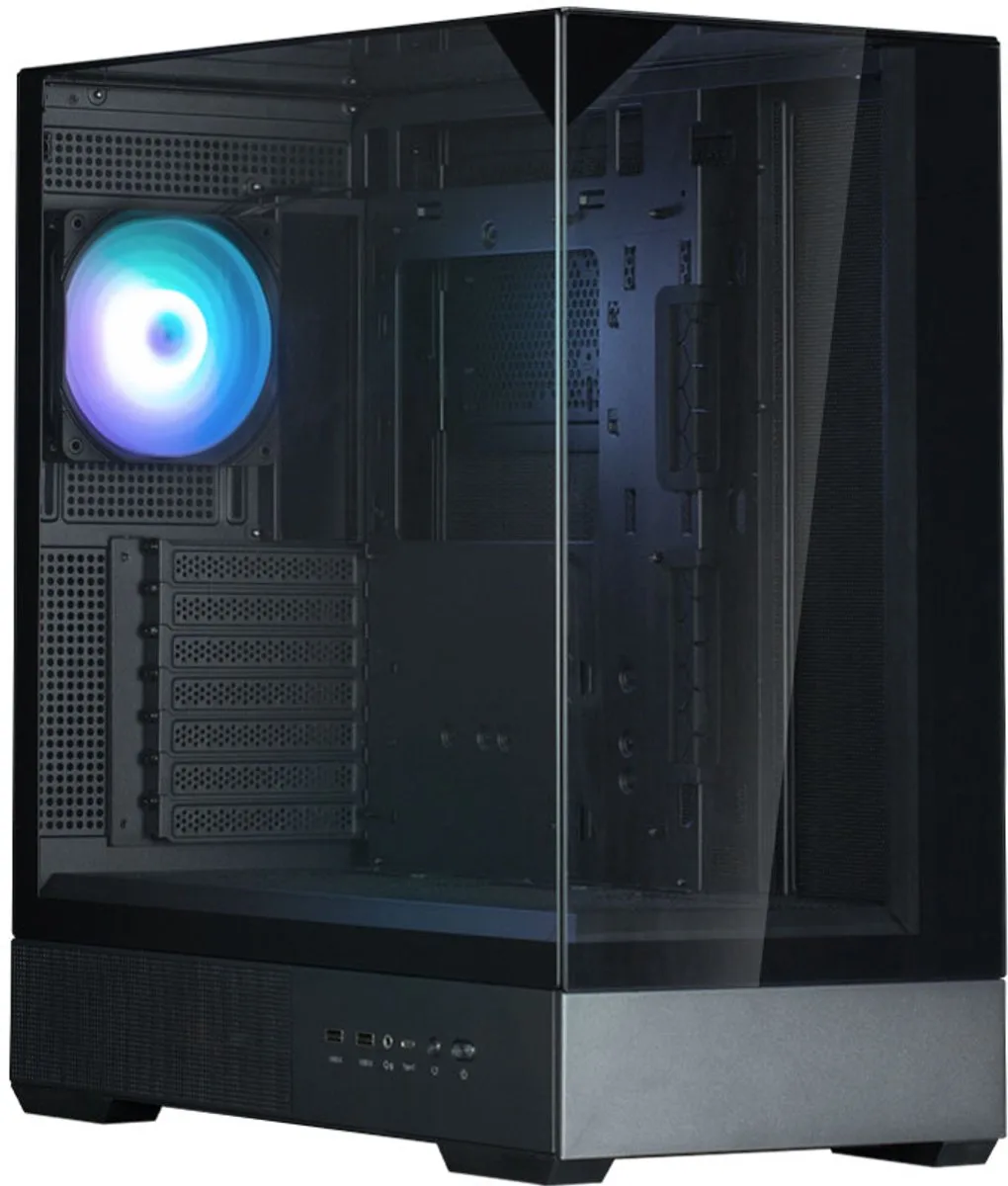 PC-behuizing van Zalman, Zwart – cover