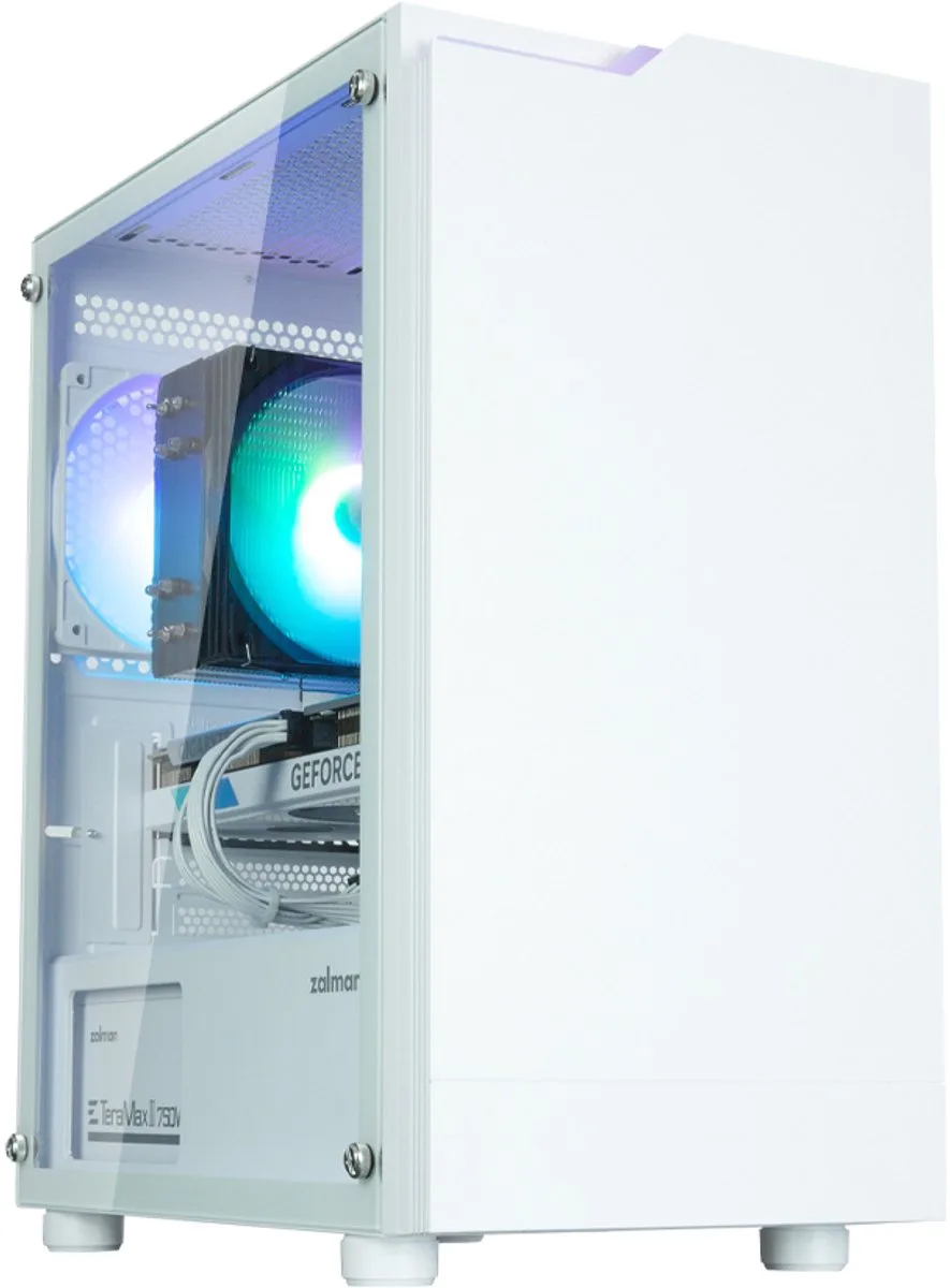 T4 PLUS Mini Tower van Zalman, Wit – cover