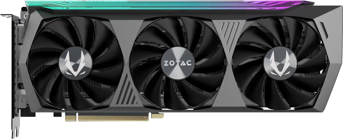 GeForce RTX 3070 Ti AMP Holo NVIDIA 8 GB GDDR6X de Zotac, Noir – jaquette