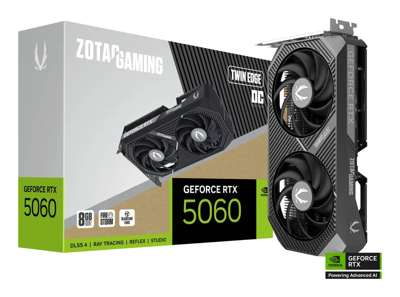 GeForce RTX 5060 Twin Edge OC - Videokaart van Zotac – cover