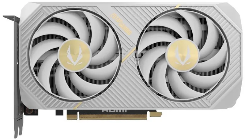 Twin Edge OC White Serie - Grafische kaart - RTX 5060 Ti - 8GB - NVIDIA GeForce van Zotac, Wit – cover