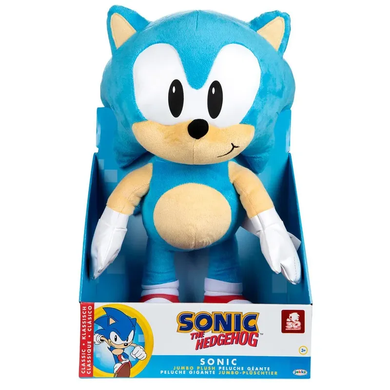 Sonic Pluche - Classic Sonic (40cm) van Jakks Pacific – cover 4 van 4