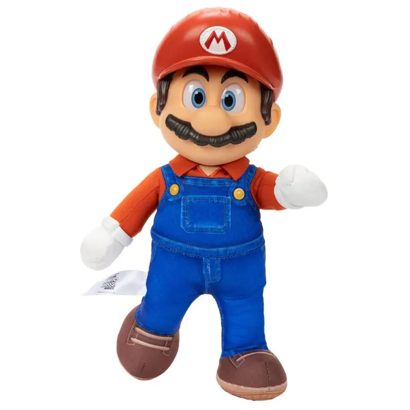Super Mario Bros Movie Pluche Figure - Mario van Jakks Pacific – cover 2 van 6