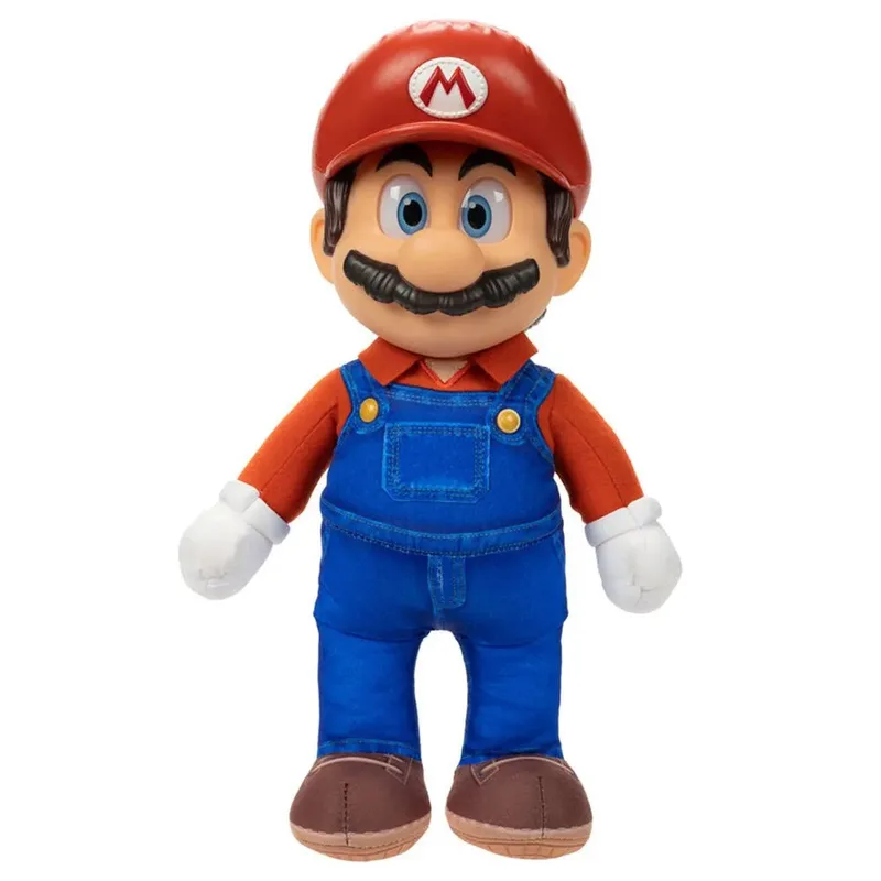 Super Mario Bros Movie Pluche Figure - Mario van Jakks Pacific – cover 5 van 6