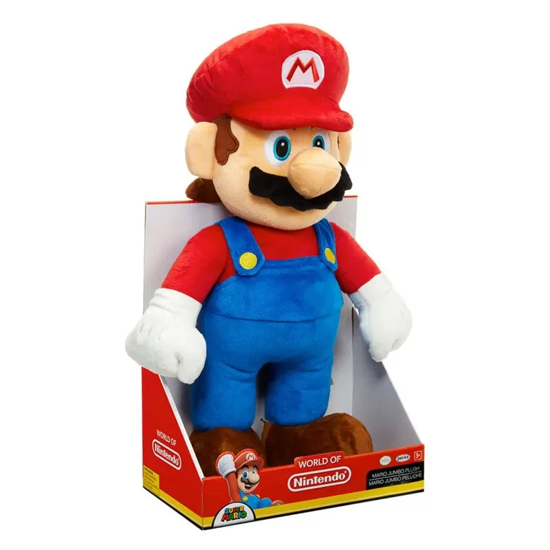 Super Mario Pluche - Mario (50cm) van Jakks Pacific – cover 2 van 4