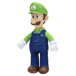 The Super Mario Bros Galaxy Movie Pluche Figure - Luigi de Jakks Pacific – jaquette 3 sur 5