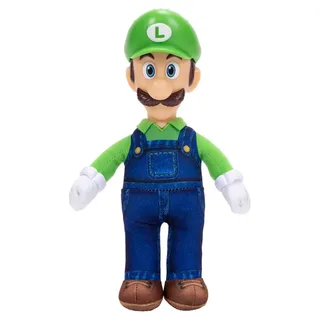The Super Mario Bros Galaxy Movie Pluche Figure - Luigi de Jakks Pacific – jaquette 5 sur 5