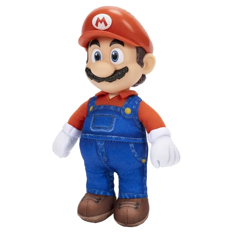 The Super Mario Bros Galaxy Movie Pluche Figure - Mario de Jakks Pacific – jaquette 3 sur 5