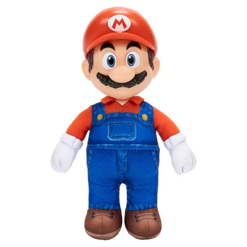 The Super Mario Bros Galaxy Movie Pluche Figure - Mario de Jakks Pacific – jaquette 5 sur 5
