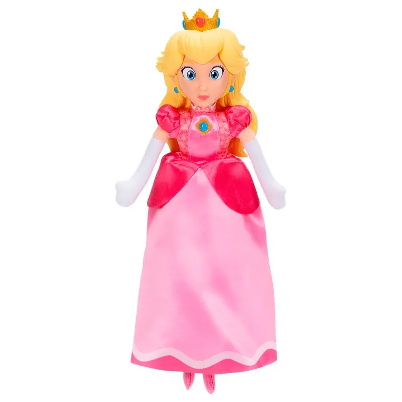 The Super Mario Bros Galaxy Movie Pluche Figure - Princess Peach by Jakks Pacific – cover 5 of 5