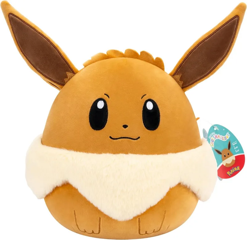 Pokemon Squishmallow - Eevee (25cm) van Jazwares – cover 4 van 4