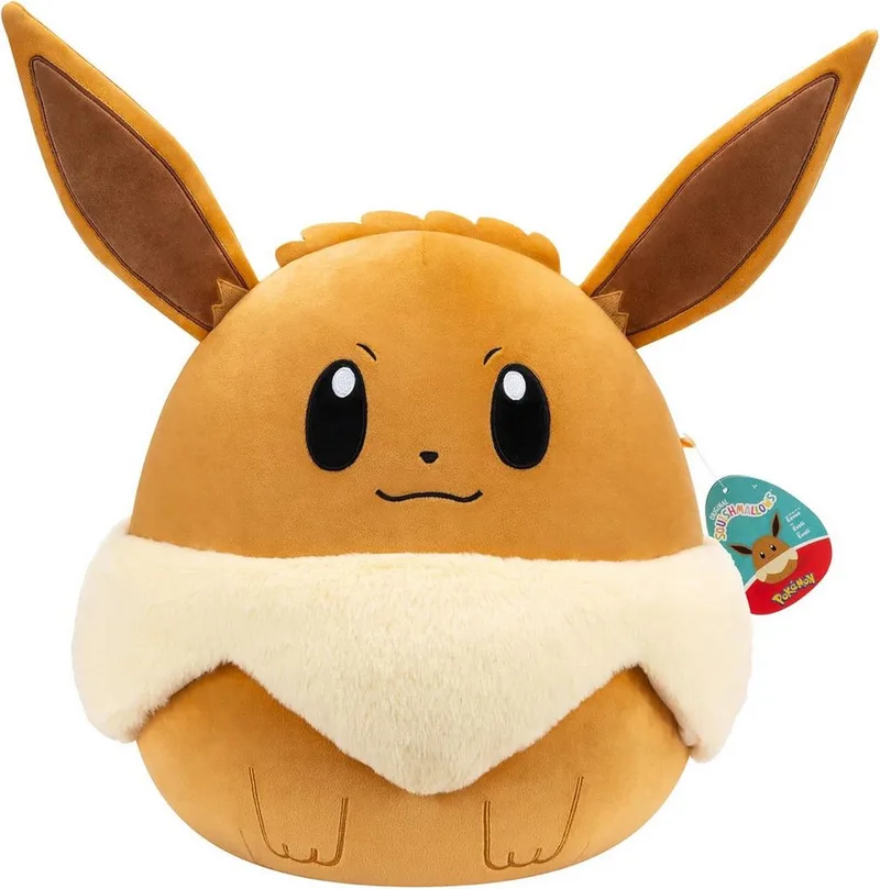 Pokémon Squishmallow - Eevee (35cm) van Jazwares – cover 4 van 4