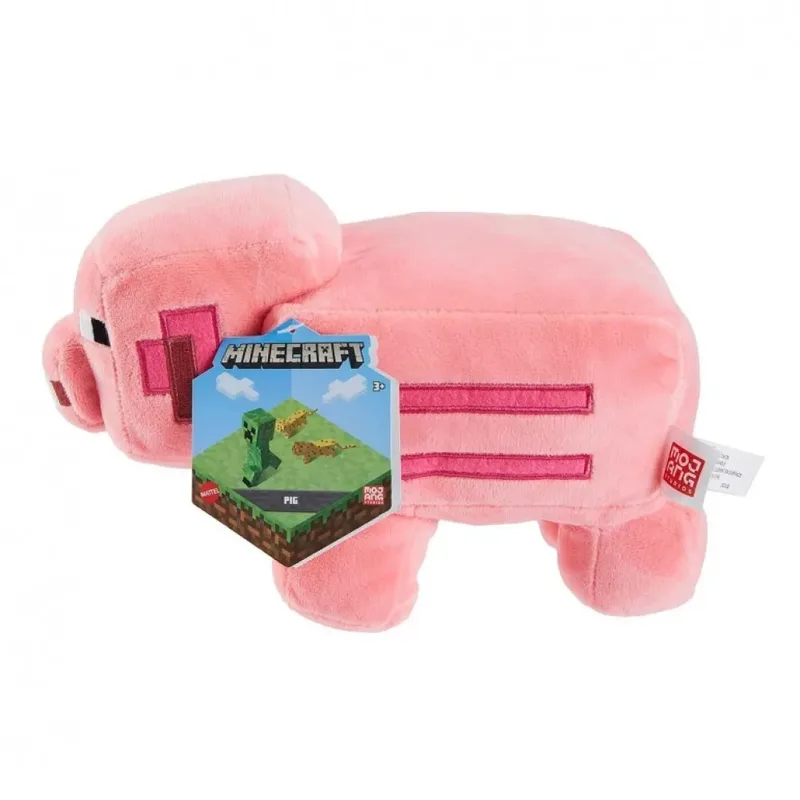 Minecraft Pluche - Pig van Mattel – cover 4 van 6