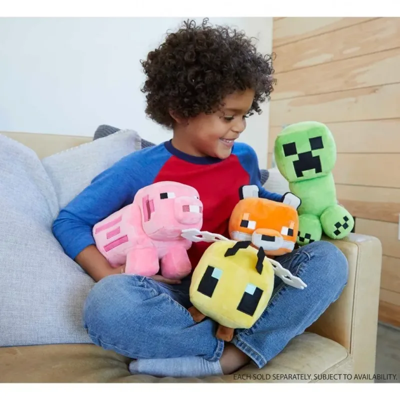 Minecraft Pluche - Pig van Mattel – cover 6 van 6