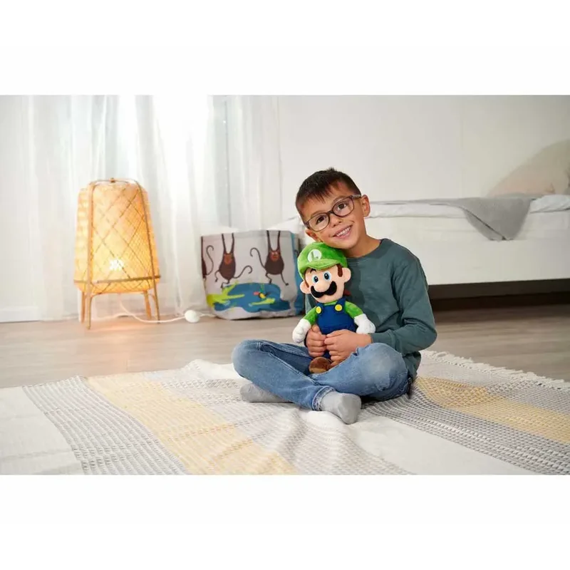 Super Mario Pluche - Luigi (32cm) by Simba Toys – cover 3 of 6