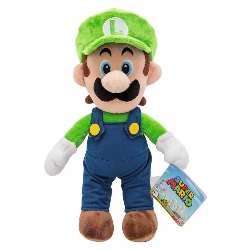 Super Mario Pluche - Luigi (32cm) by Simba Toys – cover 2 of 6