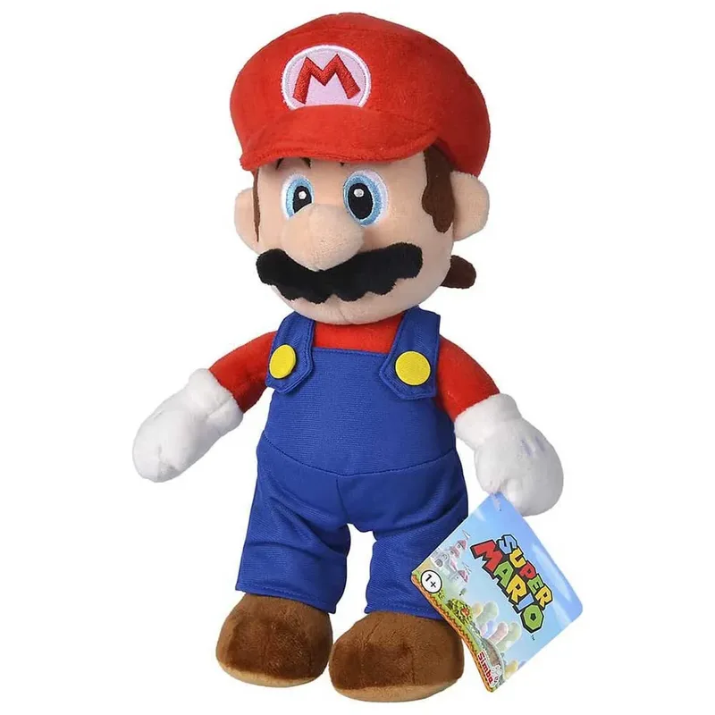 Super Mario Pluche - Mario (32cm) van Simba Toys – cover 2 van 6