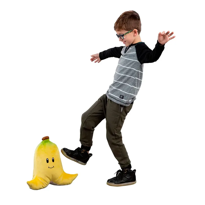 Mario Kart Pluche - Mocchi Mocchi Large Banana van Tomy – cover 4 van 4
