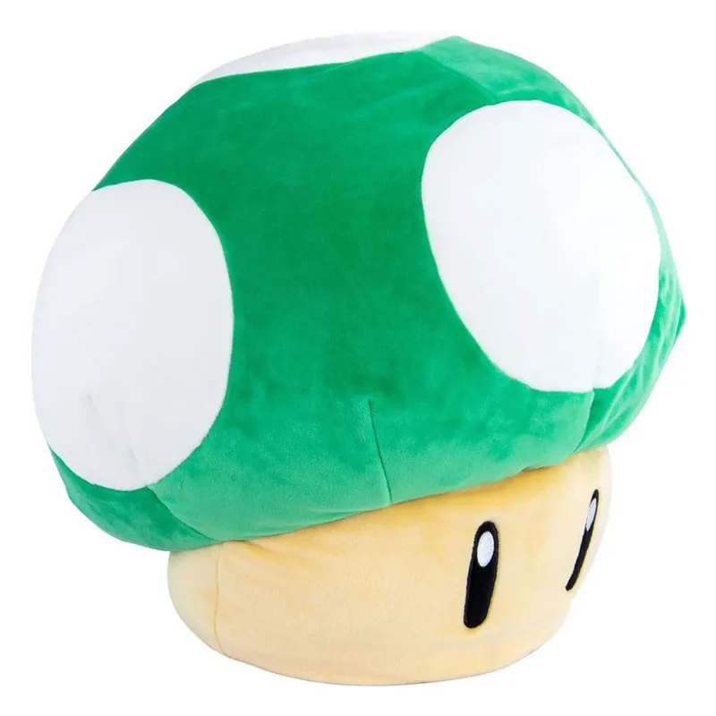 Super Mario Pluche - Mocchi Mocchi Large 1-Up Mushroom by Tomy – cover 2 of 2