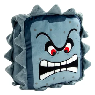 Super Mario Pluche - Mocchi Mocchi Large Thwomp van Tomy – cover 2 van 3
